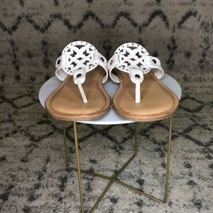 Girls Flip Flops by Dolce Vita in white